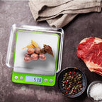 Fuzion Digital Scale .1 Gram Accuracy, 3000g Mini Food Scales for Herb, Spice, Jewelry, Gold, Small Food Scale - Weight Gram and Oz