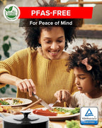 Nuwave Lux 13-Piece Premium Cookware Collection, Next-Generation G11 Duralon Blue Ceramic Nonstick, Ultra Durable, PFAS-Free, Lightweight & Works on All Cooktops