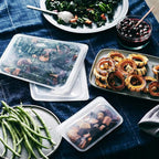 Stasher Premium Silicone Reusable Food Storage Bags, 4-Pack, Multi, Multi-Use Food Storage Bags, Lunch Bag, Travel Containers, BPA Free, Leak-free, Dishwasher-Safe, Eco-friendly