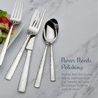 Mikasa, Oliver Gleam Flatware Service for 12, 65 Piece Set, 18/10 Stainless Steel, Silverware Set with Serving Utensils