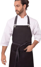 Chef Works Unisex Boulder Bib Apron
