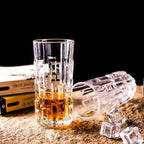 Highball Glasses Set of 6, Water Glasses, Collins Tall Beverage Cups Glassware for Drinks, Water, Beer, Soda, Cocktail 10 OZ