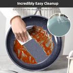 Nuwave Lux 13pc Forged Lightweight Cookware Set PFAS Free, Healthy G10 Duralon Ceramic Coating, Ultra Non-Stick, Stay-Cool Handles, Works on All Cooktops & Induction Ready