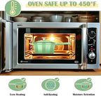 E-far Enameled Cast Iron Sauce Pan, 2 Quart Dutch Oven Saucepan with Lid, Small Sauce Pot for Cooking, Boiling, Healthy & Non Toxic, Induction & Oven Safe, Pistachio Green