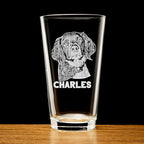 Personalized Dog Whiskey Glass - Engraved Pet Portrait Bourbon Glass - Christmas, Birthday Gifts for Men, Dog Dad - Pet Memorial Gifts, Pet Loss Gifts