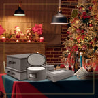 HOMELUX THEORY 5pcs Hard Shell China Storage Containers, Mug Storage Box & Plate Storage Containers, Heavy Duty Dinnerware and Coffee Cup Storage Box with Lid for Packing Dinner Plates and Glassware