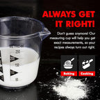 Chef Craft Select Plastic Measuring Cup, 1 Cup Capacity, Clear