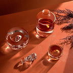 NUDE Whiskey Glasses Set of 4 SOF – 8.5 oz Premium Lead-Free Crystal Old Fashioned Rocks Glasses for Whisky, Scotch & Bourbon – Heavy Base, Dishwasher Safe, Gift Boxed Barware Luxury Gift Set