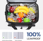 Maelstrom Collapsible Soft Cooler Bag, 24/30/60/75 Cans Beach Cooler, Ice Chest, Leakproof & Portable for Beach, Camping, Road Trips & Grocery Shopping