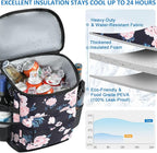 Cooler Backpack 33 Cans Backpack Coolers Insulated Leak Proof Soft Beach Cooler Bag for Men Women Ice Chest Backpack Camping Hiking Picnic Travel Cooler Lunch Backpack