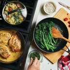 KitchenAid Hard Anodized Nonstick Cookware/Pots and Pans Set, 10 Piece, Matte Black