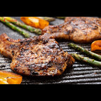 Cast Iron Griddle (20" by 10"), Reversible, Pre-Seasoned, Grill and Griddle Combo Pan, BBQ, Campfire, fits over two stovetop burners