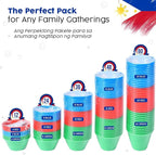 Small 30 Pcs Puto Molder Filipino (2.2" x 1") - Kutsinta Molder for Baking - Puto Mold Cups for Steamer Filipino - Filipino Plastic Molds for Desserts