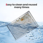 Microwave Filter Replacement 7.7" x 5.12" For GASLAND OTR1603S OTR1603B, For Thermomate OTR773W OTR773S OTR773B, Microwave Grease Filter (2-Pack), OTR1603LW
