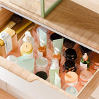 Honeycomb Separator Adjustable Drawer Organizer Divider for Underwear Belt-Scarf Socks Organizer (Pink(1pc))