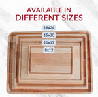 Made in USA Solid Maple Wood Cutting Board by Virginia Boys Kitchens - Butcher Block Wooden Carving Board with Juice Groove made from Sustainable North American Hardwood (8x12)
