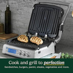 Cuisinart GR-300WSP1 Elite Griddler, Stainless Steel