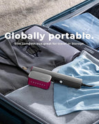 G2 Pro Smart Handheld Steamer for Clothes – Global Voltage Adaptation, Palm-Sized & Lightweight (0.8lb), Dual Steam Modes, Easy Wrinkle Remover, Auto Shut-Off, for Travel & Home (100-240v)