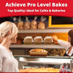 Chef-Grade Elegant 1Lb Paper Loaf Pans 25 Pk. Best Disposable Bakeable Kraft Pan Supply for Baking Bread, Small Meatloaf, Lemon Bundt Cake, Sweets for Holiday Gifts, Bake Sales or Fundraiser.