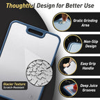 2 Packs Titanium Cutting Boards for Kitchen Chopping Board Butcher Block 2 in 1 Pure Titanium and Wheat Straw PP Mother Day Best Mama Mommy Ever Mother In Law Gifts Stepmom Grandma Gigi Nana Present