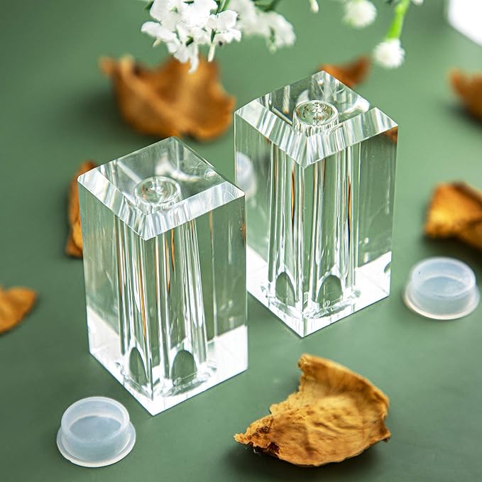 Set of 2 Refillable Seasoning Bottle Crystal Salt and Pepper Shakers Kitchen or Table Decor Salt Shaker Set