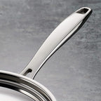 Tramontina Signature Tri-Ply Clad Stainless Steel 3-Quart Saute Pan with Lid, Induction-Ready Cooking Pan, Dishwasher-Safe, NSF-Certified, Made in Brazil