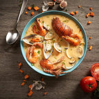 Homestockplus 50 Oz Large Cereal Bowls, Unbreakable Salad Bowl Set of 6, Sturdy and Stackable Serving Bowls, Microwave Dishwasher Safe Color Bowls Set for Oatmeal, Soup, Ramen, Salad, Snack -6 Colors