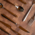 Dalstrong Flatware Cutlery Set - 20 Piece - Silverware Dinner Knife, Dinner Fork, Dinner Spoon, Dessert Fork, Dessert Spoon - High-Carbon Stainless Steel - Service for 4 - Table Dinner Set - Gift