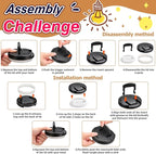 Bento Lunch Box with 8oz Soup Thermo,Kids Leakproof 4 Compartment Lunch Food Containers with Sauce Cup and Ice Pack,Kids Thermo Insulated Hot Food Jar and Lunch Bag for School,Trvael-Black