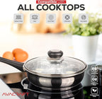 AVACRAFT Egg Poacher, Stainless Steel Egg Poaching Pan, Poached Eggs Cooker Food Grade PFOA free