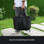 Insulated Slow Cooker Carrying Bag - Travel Bag Carrier Compatible with Ninja Foodi Possible Cooker Pro MC1000, MC1001 - Multi Cooker Carry Bag Accessories Fit From 8.5 Qt To 10 Qt Slow Cooker
