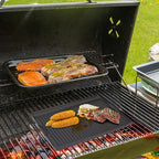 24" X 16" Reversible Cast Iron Griddle for Camp Chef, Flat Top Plate for Gas/Stove/Charcoal/Propane Grill, Universal 4 Burner Stove Top Griddle for Outdoor Cooking & Camping Accessories