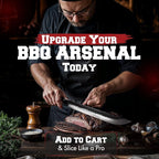 Kitchen perfection 12" Handmade Brisket Knife, Meat Cutting Carving & Slicing BBQ Knife For Men – Insanely Sharp San Mai Steel, W/Leather Sheath Premium Ergonomic Handle, Best Grilling Gifts for Men