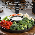 TableCraft Mini Oval Au Gratin Cookware, 24 oz, Black