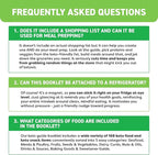 Keto Cheat Sheets Magnets Booklet - Keto Gifts for Women - Keto Diet Beginners Guide - Keto Food Book Magnetic Chart - Weight Loss Low Carb Ketogenic Diet Keto Cookbook Meal Plan - Keto Chow Mojo