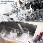 Guowall Heart Shaped Seamless Cake Ring, 3 inch Mousse Mold for Baking, Nonstick Stainless Steel Heart Dessert Mould Set, Includes 1 lifter, 1 pusher and 6 rings