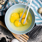 Bewudy 3pcs Egg Tools Chalaza Removal Tool, Toothed Multipurpose Kitchen Tongs, Stainless Steel Ice Clip Eggs Chalaza Remover Egg Separators for Cooking Food Cake Bakers Pastry Chefs