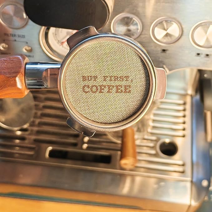 53.3mm Puck Screen – 3 Pack Stainless Steel Coffee Filter | Espresso Puck Screen, Puck Screen 54mm, Reusable Filter Disc for Breville Machines