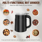 Electric Coffee and Spice Grinder with One-Touch Operation, Low Noise, Clear Lid, Electric Dry Grinder for Coffee Beans and Herbs