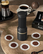 Cocinare ESSENCE GO B38 Ultra Manual Coffee Grinder – with Carrying Case Hand Grinder Capacity 30g, GhostEdge Ultra Burr & 80 Grind Settings, Perfect for Pour-over, Espresso, Cold Brew (Black)