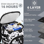 Cooler Backpack, Lightweight and Soft Backpack Cooler for Men Women, Insulated Lunch Bag for Camping Traveling Hiking
