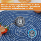 Tianman Rolling Pin Pizza Roller, Marble Roller Non-Stick T-Type, For Cake Baking Tortilla Fudge Pizza Cookies and Other Kitchen Baking Cooking (Type 3 Black).