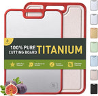 2 Packs Titanium Cutting Boards for Kitchen Chopping Board Butcher Block 2 in 1 Pure Titanium Gift Best Mama Mom Ever Christmas Xmas Birthday Law Step Who Have Everything Good Unique Useful Present