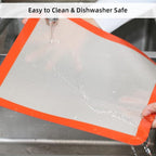 Square Silicone Baking Mats for 12 Inch Cake Pan/12x12 Cheesecake Pan/Toaster Oven/XL Air Fryer, 11.75"Square Food Grade Silicone Mat for Baking Sheet for Cake/Pastry/Torte/Pie, Non-Stick&Reusable2PCS