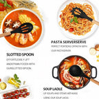 Silicone Cooking Utensil Set,12 PCS Cooking Cookware Kitchen Utensils Set, Nonstick 446°F Heat-Resistant Cookware Kitchen Tools of Spatula,Turner Tongs,Spoon,Brush,Whisk,（black）