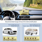 240 Gram Rechargeable Silica Gel Desiccant Packets, Desiccant Packs for Storage, Color Indicating Moisture Absorbers for Suitcase, Safe, 3D Filaments, Electronics, Cars, Camera [2 PACK]