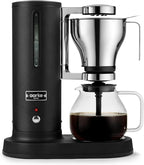 aarke Coffee Maker - Electric 10 Cup / 42 fl oz Drip Brewer with Automatic Drip-Stop, Glass Carafe, Brews Full Pot in Under 6 Minutes, SCA certified, Matte Black