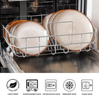 LERATIO Ceramic Dinner Plates Set of 6, 10.5 Inch Handmade Reactive Glaze Porcelain Plates, Coupe Shape Dinnerware Dishes Set for Kitchen,Oven& Microwave & Dishwasher Safe, Scratch Resistant-Kakhi