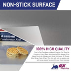 Aluminum Foil Roll 18"x 500 feet (1 Pack) - Aluminum Foil Heavy-Duty, Commercial Grade for Food Service Industry - Silver Foil for Cooking & Roasting