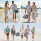 Maelstrom Soft Sided Cooler Bag, 30/40 Can Collapsible Insulated Ice Chest, Large Leakproof Camping & Travel Cooler for Kayaking & Beach